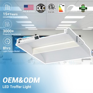 Halcon Lighting Recessed Dimming Panel Light 24w 36w 42w 50w Steel Sheet Led Troffer Lamp
