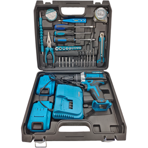 High-Speed 500W Cordless Impact Drill Customizable OEM Electric Power Tools With Bit 1 Year Warranty