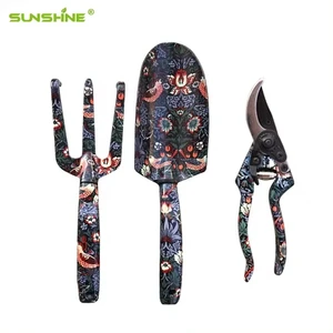 SUNSHINE Garden Equipment and Tools Printed Garden Tool Set