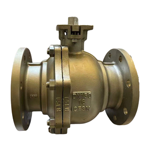 Hot Selling Two-piece Flange 304 Stainless Steel Ball Valve For Water Media