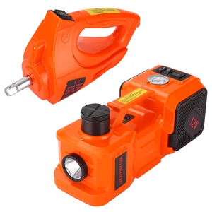 Best Selling 5 Ton 12v Auto Electric Hydraulic Car Jack with Air Pump Impact Wrench Car Jacks