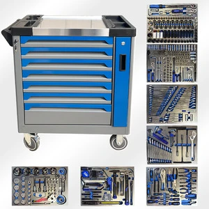 526-Piece Auto Repair Combination Set & Portable Mobile Tool Cabinet Made China for 4S Dealerships Auto Repair Shops Factories