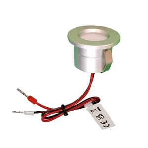 IP65 1W Cabinet Led Light LED Ceiling Stair Light IP65 Waterproof Recessed LED Shower Room Light