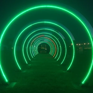 Custom Outdoor RGB LED Smart Event Decorative Lights for Time Tunnel Music Festivals