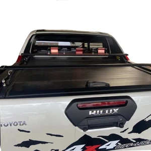 Factory New Style Waterproof Pickup Truck Bed Covers Tonneau Cover For Hilux Vigo Dmax Triton Ranger XLT Raptor Wildtrack Amarok