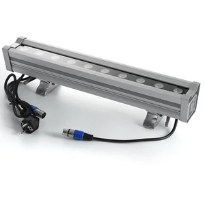 100-240V AC 100W 0.5m RGBWA 5IN1 DMX Led Wall Washer Light IP65 Waterproof 3Years Warranty
