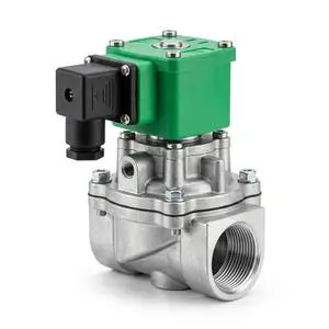 DMF-Z Right Angle Pneumatic Control Pulse Diaphragm Solenoid Valve 1 1/2