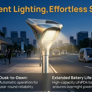 High Efficiency All in One Integrated Solar Street Light 60W Outdoor IP65 Waterproof LED Solar Road Lamp for Government Project