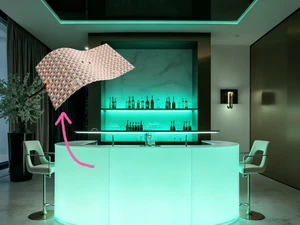 RGBW 800LED/tile LED Sheet Tile Board 24V for Outdoor&Indoor Commercial Billboard Ad Box Ceiling Shop Mall LED Flexible Sheet