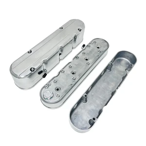 Polished Engine Tall Valve Covers with Coil Mounts for LS1 LS2 LS3 LS6 293 325 364 376 427