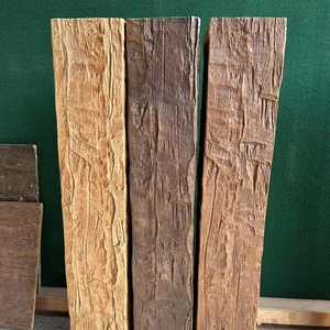 Wholesale Modern Design Artificial Beams Faux Wood Natural Polyurethane Rustic Vintage Decorative Ceiling PU Stone False Beam