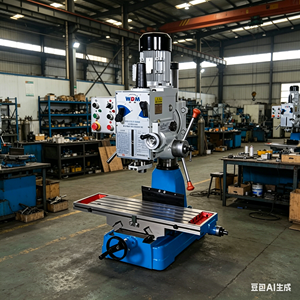 WDDM Drilling And Milling Machine Multi-Purpose Bench Drilling Milling Machine Metal Wood Tapping Metal Working High-precision