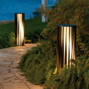 Rotating LED Garden Light with IP65 Waterproof Stainless Steel Material Built-in Luminous for Outdoor Landscape Lawn Lighting