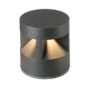 Modern LED Pillar Lights Outdoor Waterproof Column Lights Aluminum Exterior Gate LED Lamp