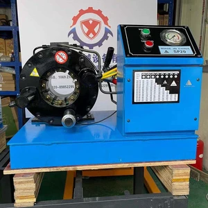 XUNPO SP20 Automatic Hydraulic Hose Crimping Machine ISO 9001 Certified 3KW/4KW Power 550x700x600mm Size China 1 Year Warranty