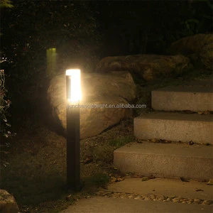 Modern Design Acrylic Lampshade Led Pole Column Light IP65 Waterproof 7W Outdoor Led Light for Garden Street Light