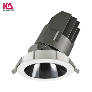 LED Downlight Dimmable 6w for Hotel Commercial Recessed CEILING Spotlight Professional Urg16 6w-15w Spring Clip COB Use