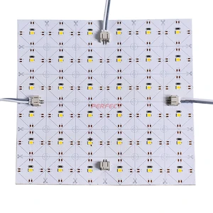 PERFECT Flexible Bendable 150*150mm High Brightness IP20 5-Year Warranty Contemporary Design Four Colors LED Panel Sheet Light