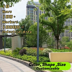 Outdoor Decorative Garden Lighting Pole Light AC Powered for Outdoor Decorative Garden Light Fixture