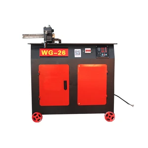 WG-26 Stainless Steel Aluminum Copper Tube Bender Square Tube Bending Machine with Motor High Precision 180 Bending Tube Bender