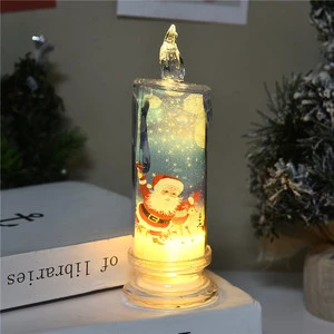 Mini Candle Led Night Light Cute Led Luminous Candle Lamp for Bedroom Bedside Desk Decoration Gifts Lampara Led