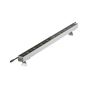 LED Wall Washer Light IP66 Aluminum for Building Facades and Landscape Lighting RGBW Via DMX512/RDM Systems with ETL Approval