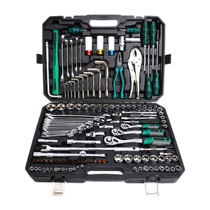 132Pcs Auto Repair Tool Set Socket Ratchet Wrench Kit Mechanical Car Maintenance Hand Tools