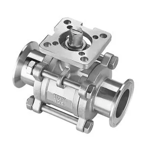 Industrial Grade High Platform Quick-loading Ball Valve Stainless Steel DN15 DN50 1000wog Three Way Threaded Ball Valve