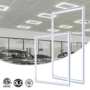 LED Architectural Panel Light Linear Recessed Slim Ceiling Fixture Office Commercial Conference Modern Projects