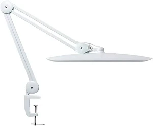 LED Nail Desk Lamp With Clamp, 117PCS LEDs, 2200 Lumens 20 Inch Metal Swivel Arm Dimming Task Lamp for Reading,Desktop Office