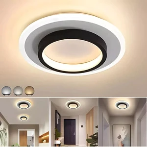 Chandelier Modern Ceiling Lamp 20W Simple Aisle Corridor Bedroom Cloakroom Nordic Entrance Hall Stair Ceiling Light Warm White