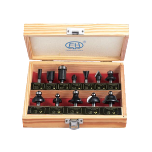 12pcs Tungsten Carbide Woodworking Use Wood Router Bit Set