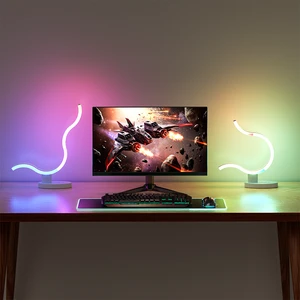LED Desk Lamp Flexible Arm 4 Axis 180 Degree Touch Remote Control 1900K 6500K Stepless Dimming 1030lm Timer Table Light Office