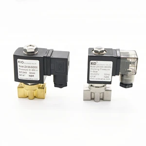 OEM ODM China Flowtech General Solenoid Valve For Water Gas Air Liquid Control 2/2 Way 40bar