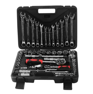 Ratchet Wrench Tool Set Chromium-vanadium Steel Universal Quick-Release Socket Kit Multi-Specification Auto Repair Tool