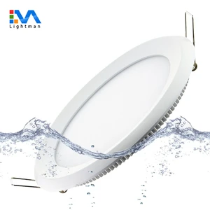 15w 20w 175mm 240mm Recessed IP65 Waterproof Round Led Panel Light