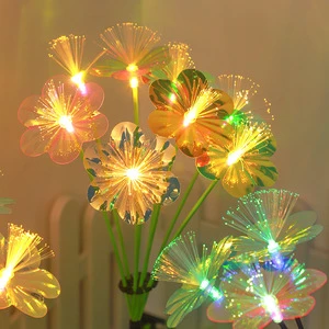 0 Electricity Color Optical Fiber Solar Decoration Garden Courtyard Light