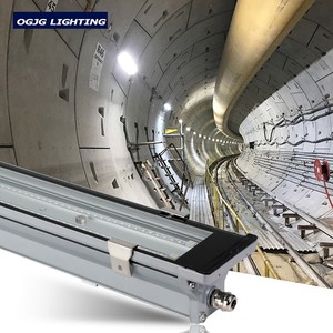 IP67 Waterproof & Dustproof LED Tunnel Light with Aluminum Body Tempered Glass Cover Tri-Proof 20-60W CRI 83 5-Year Warranty