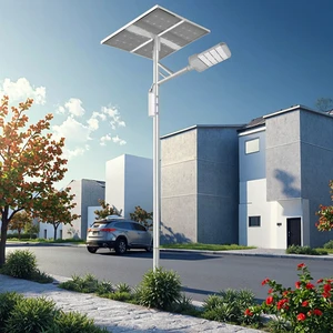 Aluminum Split Solar Led Street Light 80W 100W 150W 180W Control Waterproof Solar Powered Led Street Light For Outdoor