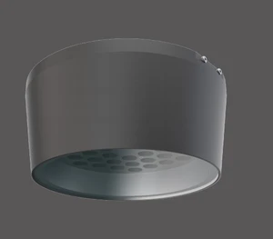IP65 Outdoor Ceiling Lighting Black Round Square 12W 20W 40W 60W LED Ceiling Lamp
