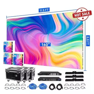 Full Color 4m X 3m Complete System P2 P3 P2.6 P2.9 P3.91 Led Display 500mmx500mm Led Panel Backdrop Indoor Outdoor Led Screen
