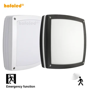 Nautical Outdoor Lighting Wall Mount Exterior Moisture-Proof Electricity LED Bulkhead Ceiling Light With Human Body Sensor