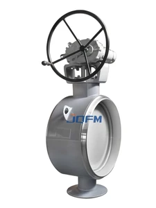 Triple Eccentric Butt Weld Butterfly Valve High Temperature Industrial Valve