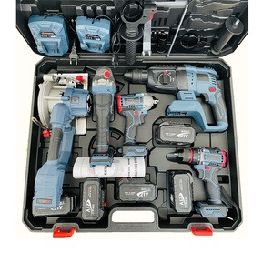 5-in-1 Brushless Multi-function Combination Power Tool Lithium Battery Cordless Power Tool Set