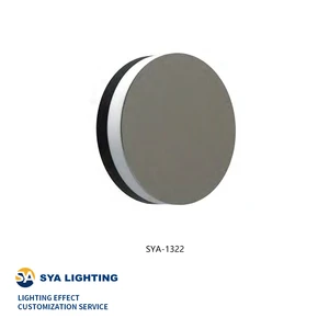 Round Outdoor LED Ceiling Light Garden Light Aluminum Wall Mount Lamp 10W/15W Luminaire Efficiency SYA-B-1322