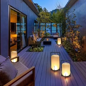 Solar-Powered Waterproof Outdoor Lights For Lawn Garden Balcony & Villa Use-Ambient & Decorative Lighting