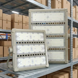Led Tunnel Light IP66 Outdoor LED Floodlight High Pole Light Floodlight Stadium Sports Field High Brightness