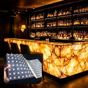 Ultra-Thin Flexible LED Sheet DC24V SMD2835 Cuttable LED Panel Backlight CRI 90/95 High Brightness for Marble Lighting