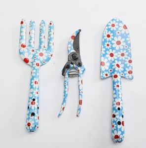 Variety-Colorful Iron-Made Landscape Kits for Kids Household Garden Hand Tool Sets Customized OEM Support