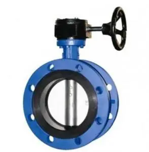 D341-16 Cast Iron Flange Turbine butterfly Valve 40 50 65 80 100 150 200